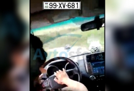 Gədəbəydə 8 nəfərin yaralandığı dəhşətli qəzanın ANBAAN VİDEOSU