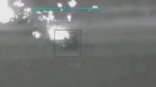 "Bayraktar" Ukraynada Rusiya ordusuna belə zərbə vurdu - VİDEO 