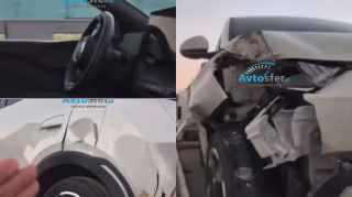 В Азербайджане мужчина на BYD попал в аварию: подушки безопасности НЕ СРАБОТАЛИ – ВИДЕО 