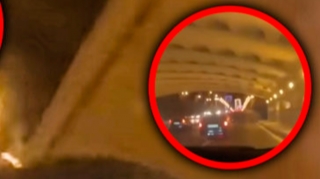 Bakıda təhlükəli manevrlər edən sürücü qəzaya səbəb oldu - ANBAAN VİDEO 