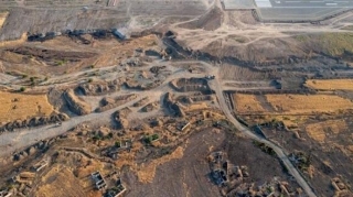 Dünya şöhrətli fotoqraf Füzuli aeroportundan FOTOLAR  paylaşdı