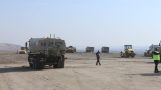 Horadiz-Cəbrayıl-Zəngilan-Ağbənd yolunun tikintisi 73 % icra olunub  - FOTO - VİDEO