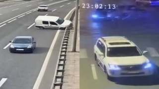 Yol polisi üç dəhşətli qəzanın görüntülərini yaydı - ANBAAN VİDEO 