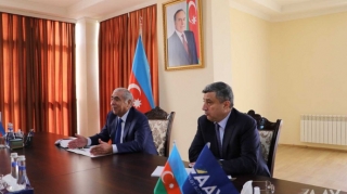 Saleh Məmmədov Tərtərdə vətəndaşları qəbul edib  - FOTO