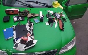 Gəncədə əməliyyat zamanı polis yaralandı - FOTO