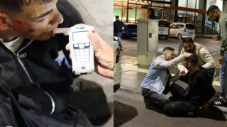 Dişinin ağrıdığını deyən sürücü ağır dərəcəli sərxoş çıxdı - VİDEO 