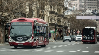 14 marşrut xətti üzrə 25 avtobusun hərəkəti 16 dəqiqə gecikir 