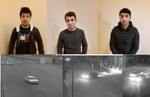 Gəncəni bir-birinə qatan 3 "avtoş" belə tutuldu  - ŞOK VİDEO