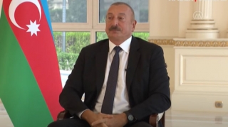 Müsahibə zamanı İlham Əliyevin gözləri doldu - VİDEO 