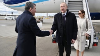 Prezidentlə xanımı Almaniyadadır - FOTOLAR 