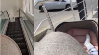 Paytaxtda yerüstü piyada keçidindən narazılıq: “Panduslar yoxdur, eskalator isə işləmir” - VİDEO 