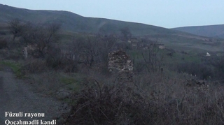 İşğaldan azad edilən Qoçəhmədli kəndi - VİDEO
