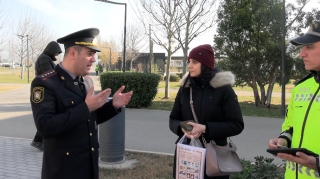 Paytaxtda piyada təhlükəsizliyinin təmin edilməsi istiqamətində tədbirlər davam etdirilir  - VİDEO