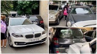 Məktəb qarşısında tıxac təhlükəsi – Valideynlərə XƏBƏRDARLIQ 