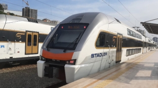 Azərbaycanda dəmir yolu ilə sərnişin daşımaları 55%-dən çox artıb 