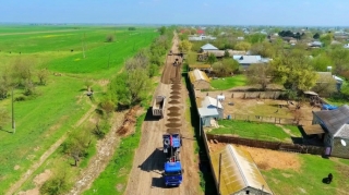 Xocavəndə avtomobil yolunun inşası  son mərhələdədir  - FOTO