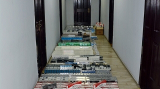 Aksiz markasız külli miqdarda siqaretin realizə edilməsinin qarşısı alınıb - FOTO