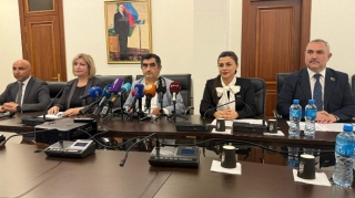 QHT Forumu İdarə Heyətinin bir illik fəaliyyətinə dair ictimai hesabat keçirilib - FOTO 