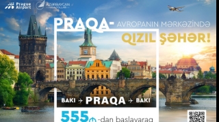 AZAL Bakı-Praqa istiqamətində endirimli biletlər təklif edir 