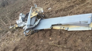 Ukrayna dronu Qazaxıstan ərazisinə düşdü - VİDEO