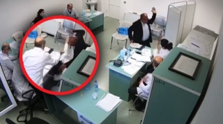Qadın həkimi döyən “müharibə əlili”nə cinayət işi açıldı  - VİDEO