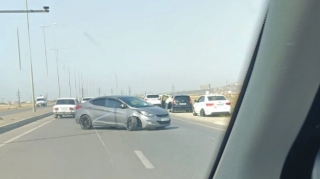 Hövsan yolunda KIA   və "Hyundai"  toqquşdu  - FOTO