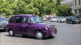 Bakıda "London Taxi"sinin nömrəsi oğurlandı