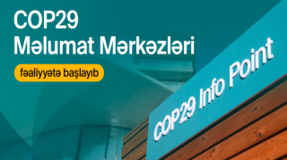 Начали работу Информационные центры COP29 - ФОТО