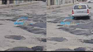 Bərdədəki yol infrastrukturunun vəziyyəti; asfalt yarımçıq çəkilib - VİDEO 