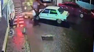 Qayda pozan sürücü qəza törədib qaçdı – Polis onu axtarır - VİDEO 