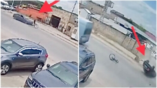 Qusarda “BMW” yola çıxan azyaşlını vurub bir neçə metr kənara atdı - RƏSMİ - ANBAAN VİDEO 