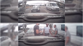 Törətdiyi qəzaya “hə, nə olub” deyən “Prius” sürücüsü dava saldı   - VİDEO