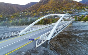 Şəki-Kiş avtomobil yolunun açılışı olub - FOTO