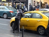 "Kurtlar Vadisi"nin aktyoru taksi sürücüsünə "hücum etdi" - FOTO