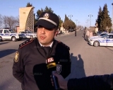 Maşında oturub sürücünü təhqir edən yol polisinin günahı təsdiqləndi – FOTO