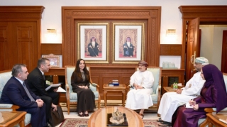 Leyla Əliyeva Omanda səfərdədir 