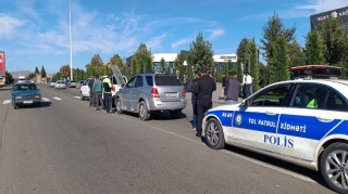 Tovuzda zəncirvari qəza: 3 avtomobil toqquşdu 