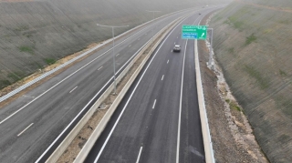 Gürcüstanla Azərbaycan arasında avtomobil yolunun bir hissəsi inşa edilib