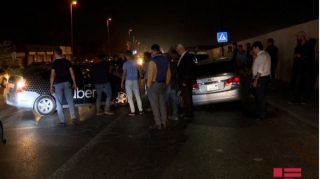 Bakıda yol qəzası baş verib, xəsarət alanlar var  - FOTO