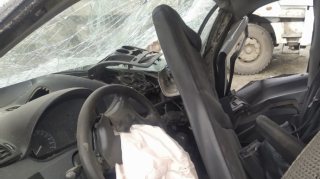 Goranboyda avtomobil aşıb