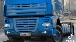 Gəncədə yük maşını avtoşlara "göz dağı" verdi  - VİDEO