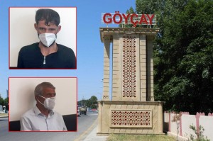 Göyçayda karantin rejimini pozan 2 nəfər saxlanılıb - FOTO