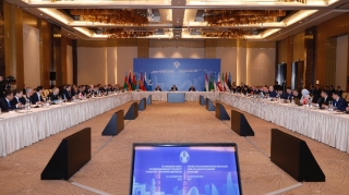 Bakıda MDB Dəmir Yolu Nəqliyyatı Şurasının 83-cü iclası işə başlayıb - FOTO