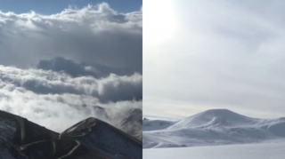 Kəlbəcərdən Ermənistandakı İstisu şəhərimiz belə görünür - VİDEO 