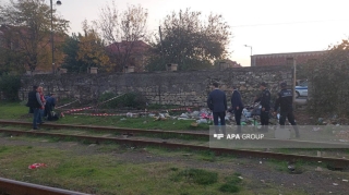 Lənkəranda yanmış meyit tapıldı  - FOTO