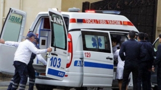 Bakıda avtomobilin vurduğu piyada xəstəxanada ölüb 