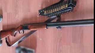 Masallı şəhəri ərazisində "Kalaşnikov" avtomatı aşkarlanıb  - FOTO