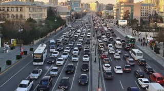 Bakının 19 küçəsində tıxac var - SİYAHI 