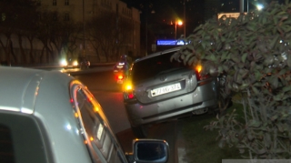 Bakıda 3 avtomobilin iştirakı ilə zəncirvari qəza olub - FOTO 