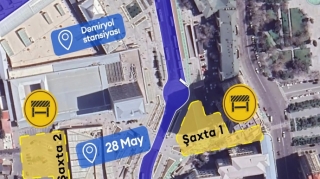  Бакметрополитен начинает строительство тоннеля между "Джафар Джаббарлы" и "Низами" - ВИДЕО